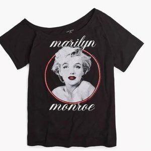 Lane Bryant Marilyn Monroe off shoulder graphic tee